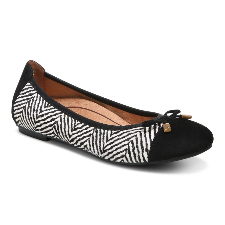 Minna Ballet Flat Negro Vionic