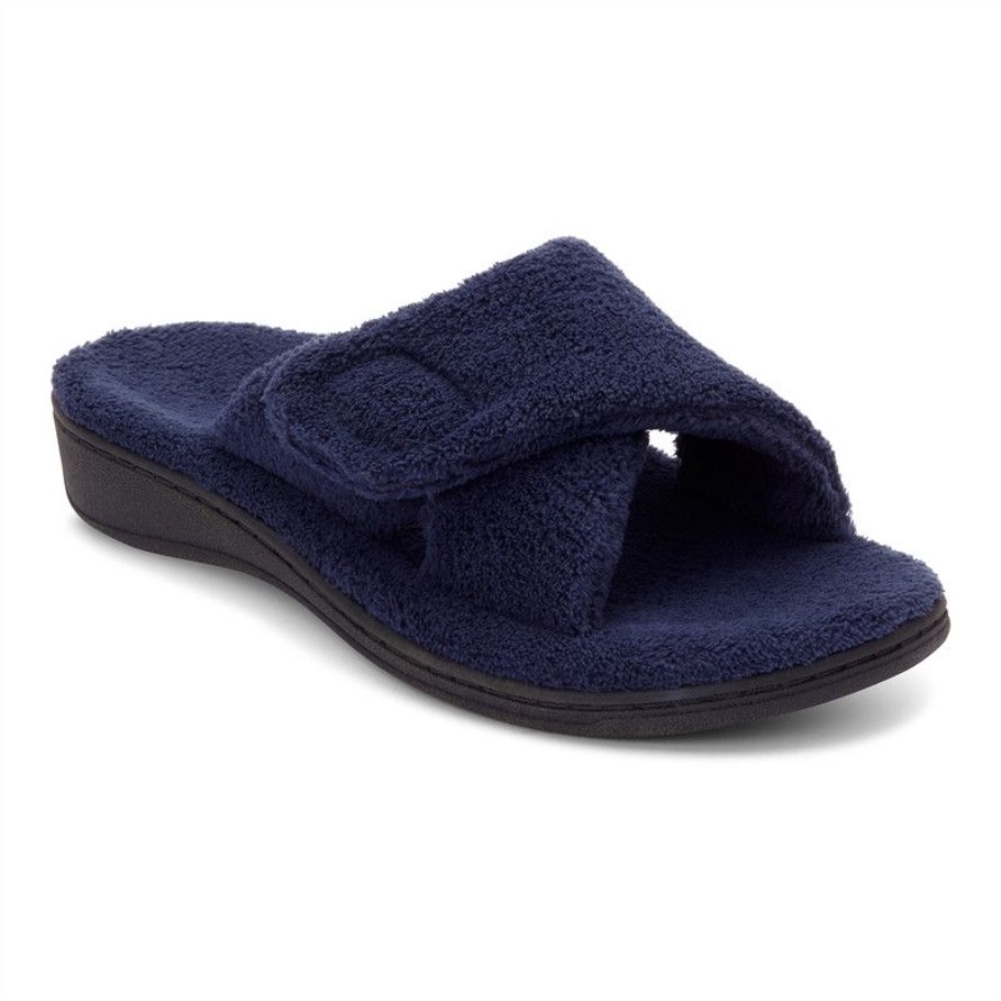 Pantufla Relax Azul Marino Vionic