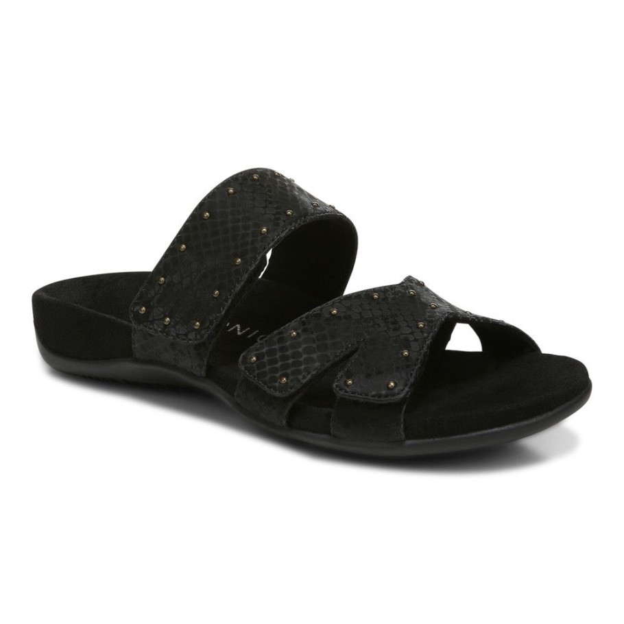 Sandalia Vionic Indie Slide Negra
