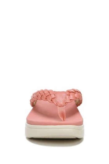 Sandalias Rojas Con Cuña Kenji Vionic