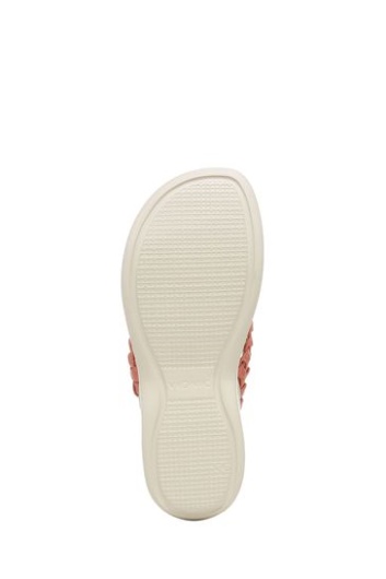 Sandalias Rojas Con Cuña Kenji Vionic